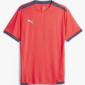 Puma Men’s TeamLiga Jersey in Fire Orchid!